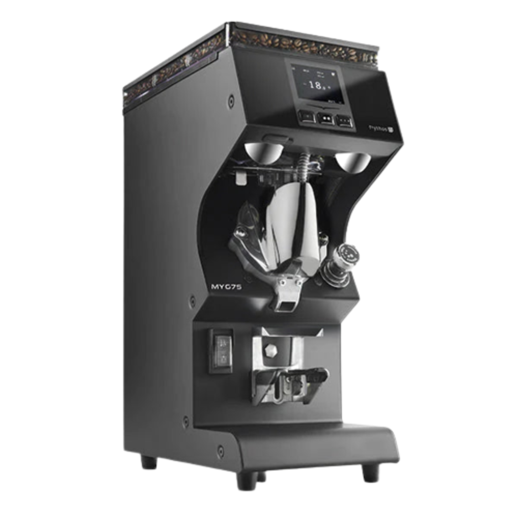 Bundle: Mythos MY75 Coffee Grinder with PUQ M6