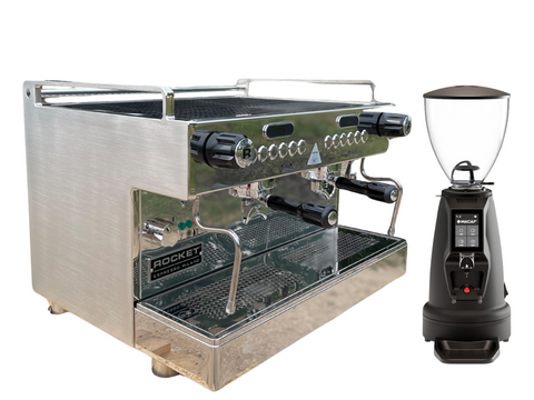 Rocket Boxer Timer EVO + Macap MI40 Touch Bundle | Barista Equip