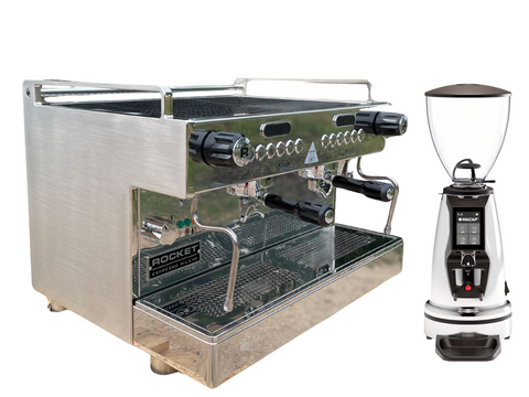 Rocket Boxer Timer EVO + Macap MI40 Touch Bundle | Barista Equip